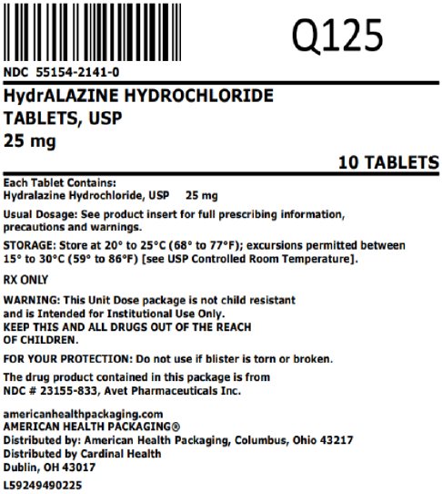 25mg bag label