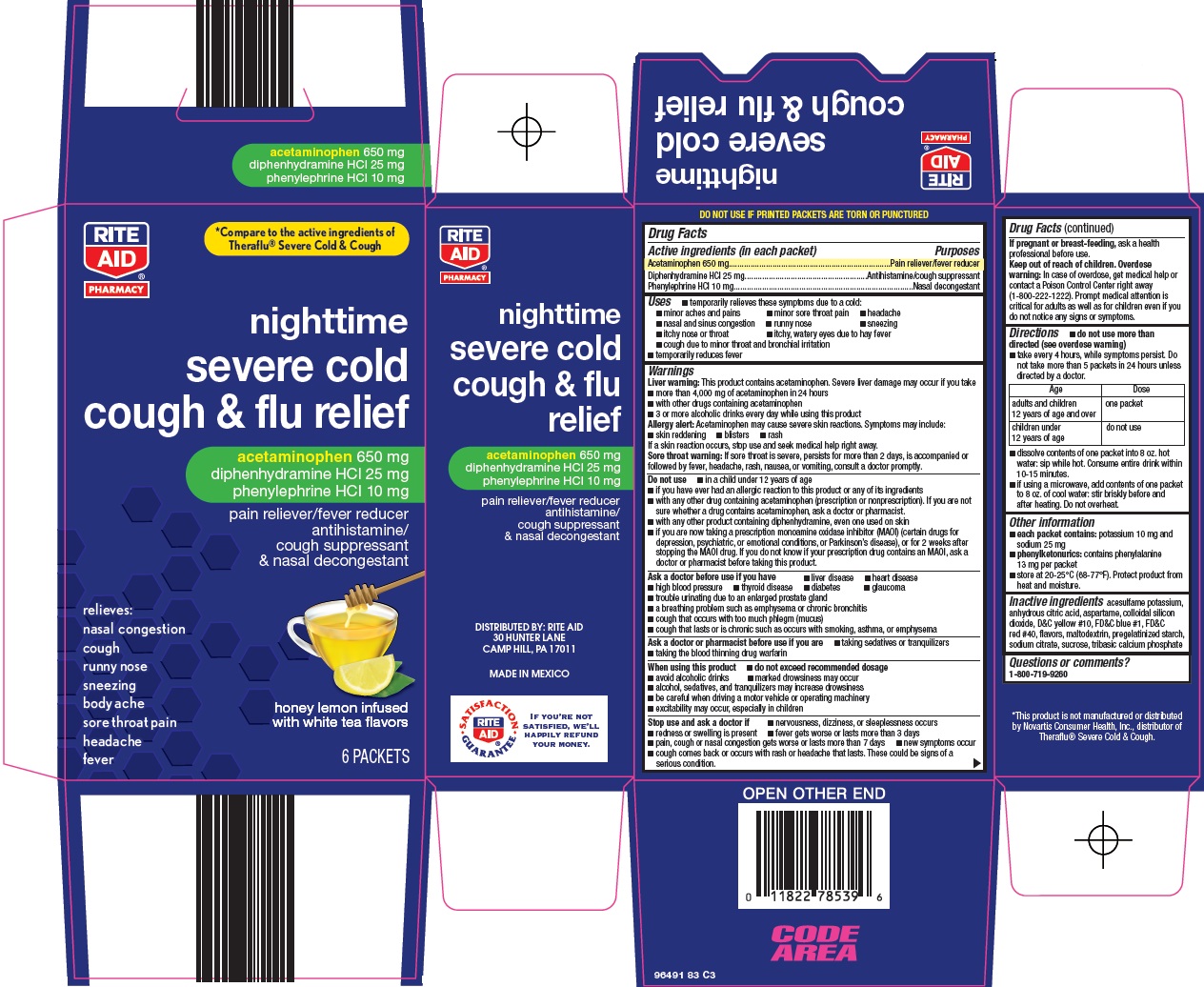Severe Cold & Cough & Flu Relief Carton