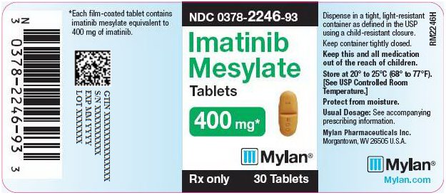 Imatinib Tablets 400 mg Bottle Label