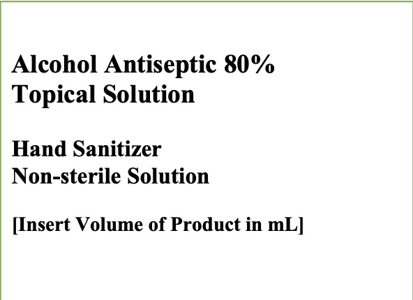 Alcohol Antiseptic 70% Topical Solution
