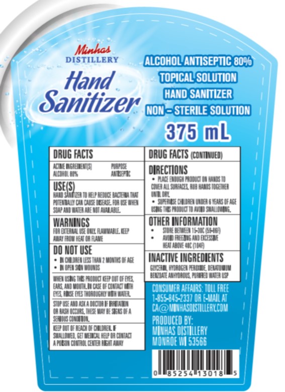 USA Made Sold USA Hand San 375 ml