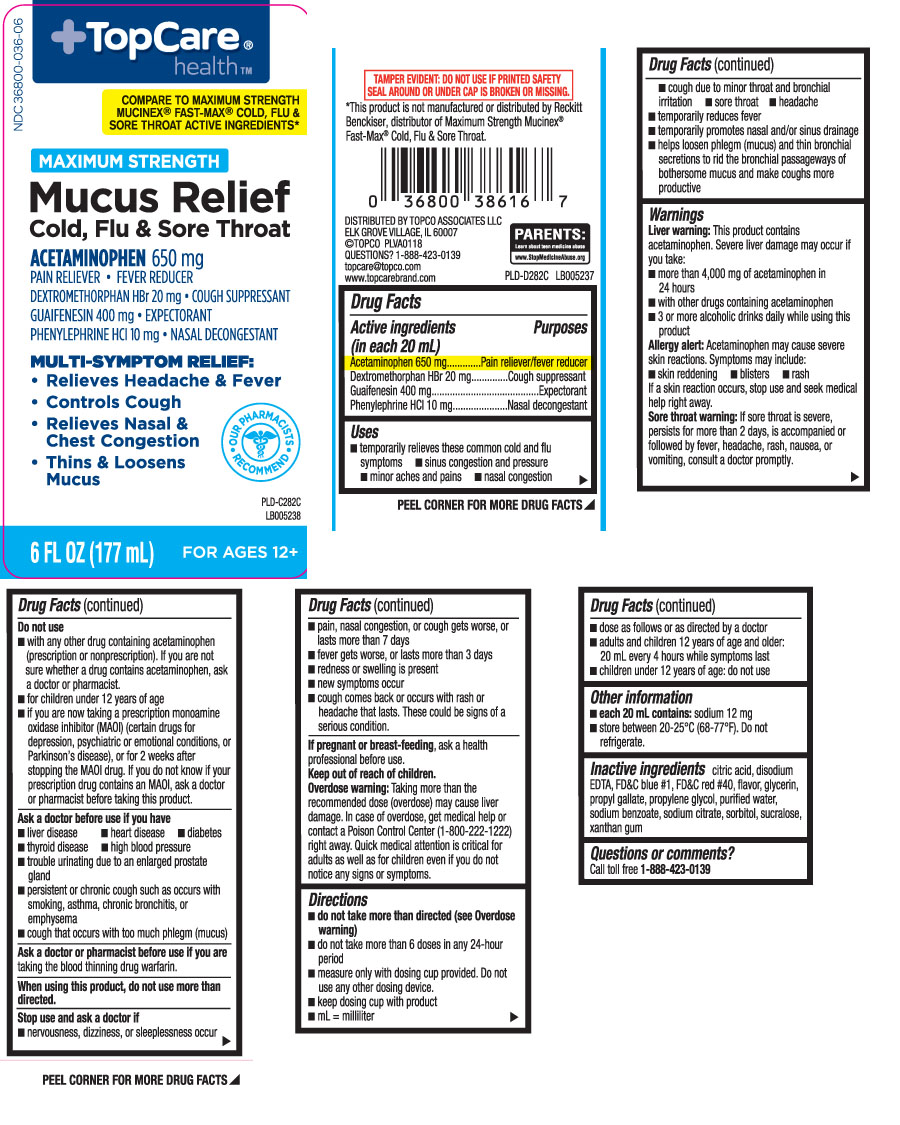 Acetaminophen 650 mg, Dextromethorphan HBr 20 mg, Guaifenesin HBr 400 mg Phenylephrine HCI 10 mg