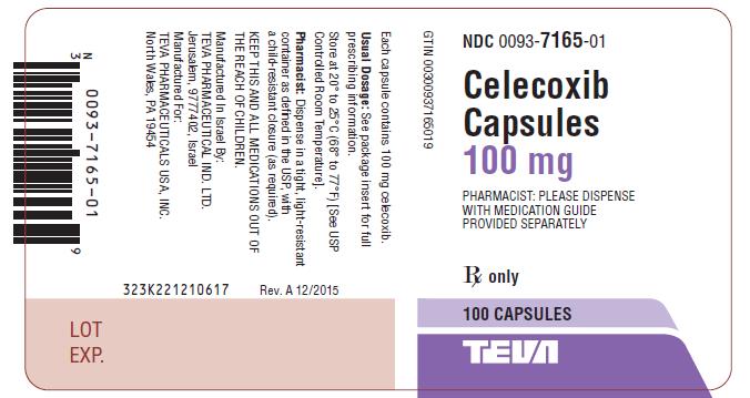 Label 100 mg, 100 Capsules