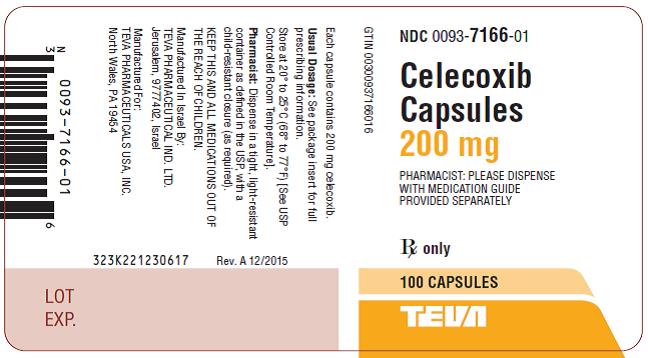 Label 200 mg, 100 Capsules