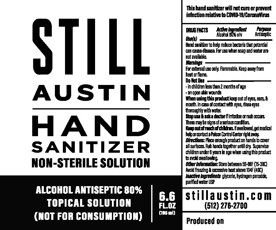 195ml Hand Sanitizer Label