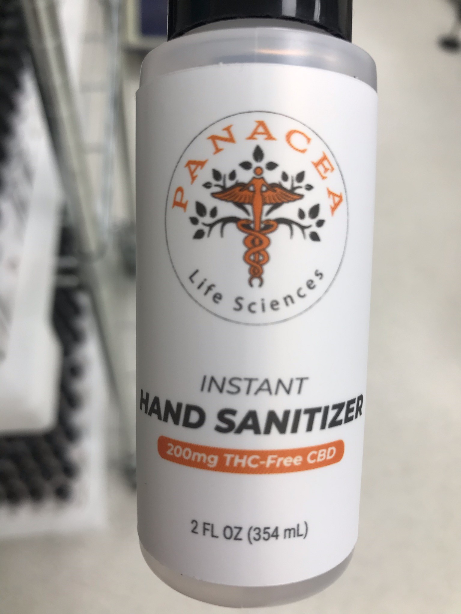 Hand Sanitizer Front Label
