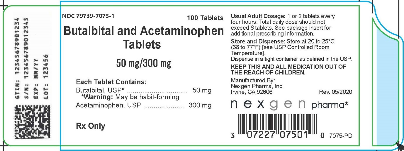 BA Tablets Continaer Label - 100-count