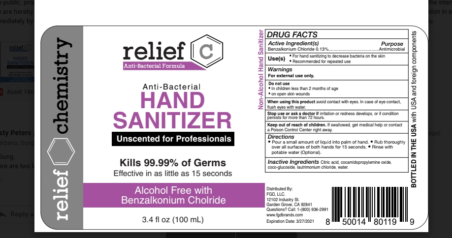 anti bacterial hand sanitizer
