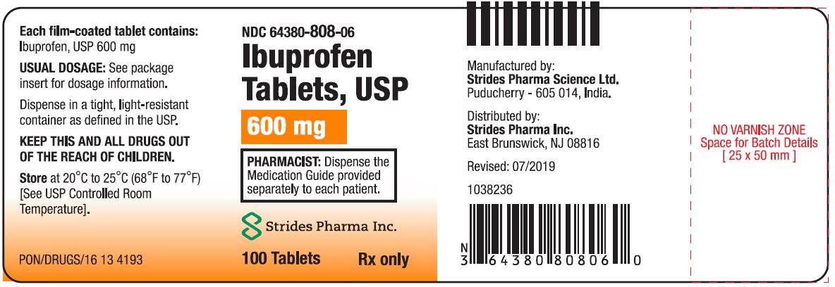 600 mg label