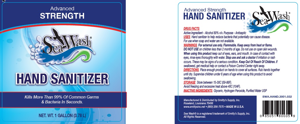 Sea Wash Hand Sanitizer 1 Gal (3.75L)