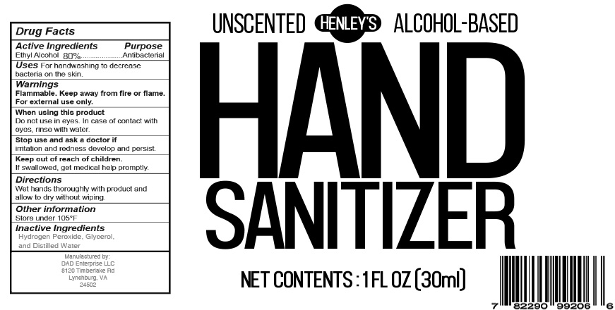 Henley's Hand Sanitizer