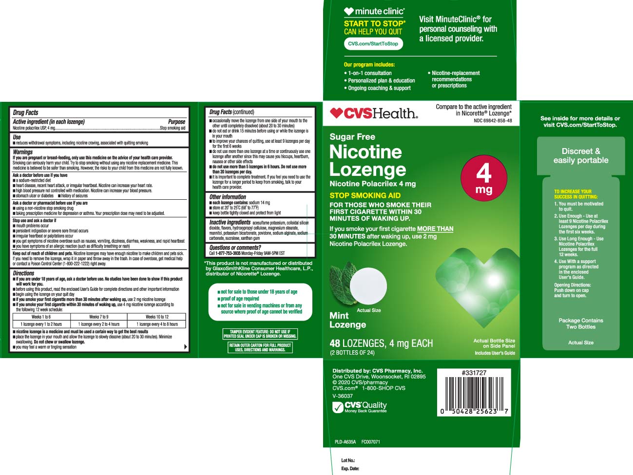 Nicotine Polacrilex USP 4 mg