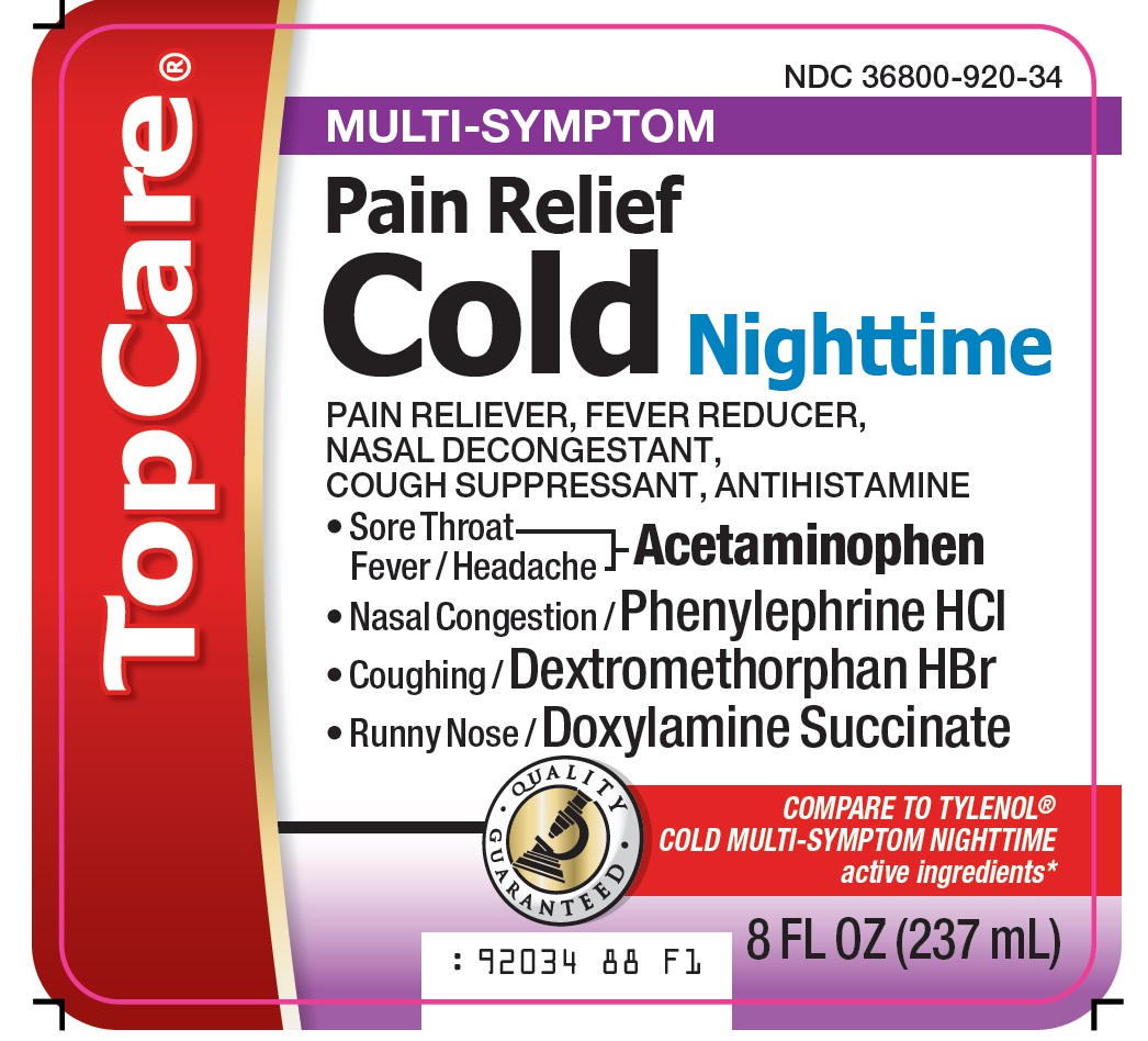 TopCare Pain Relief Cold Nighttime image 1