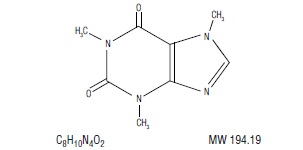 caffeine chemical structure