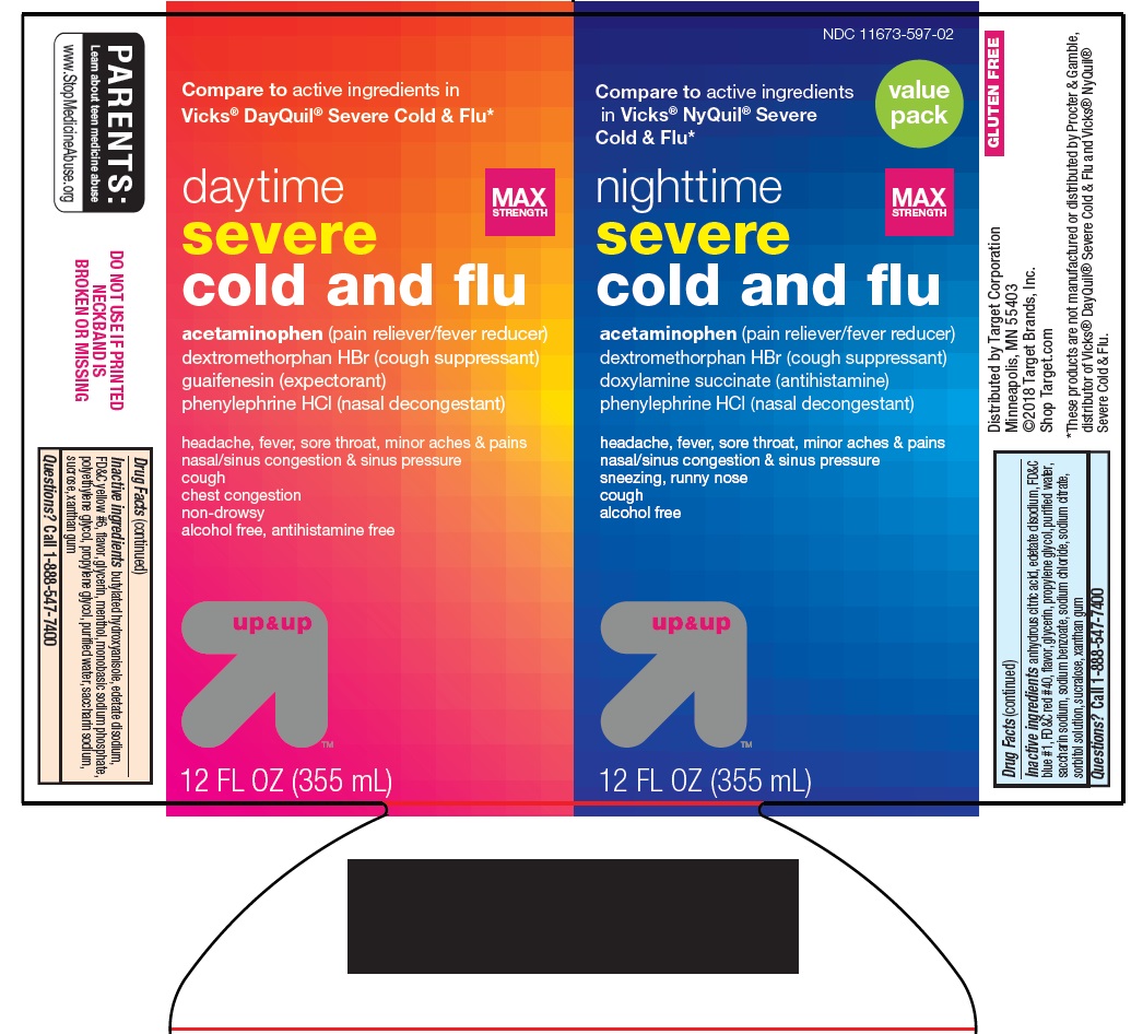 Daytime Severe Cold and Flu, Nighttime Severe Cold and Flu Image 1