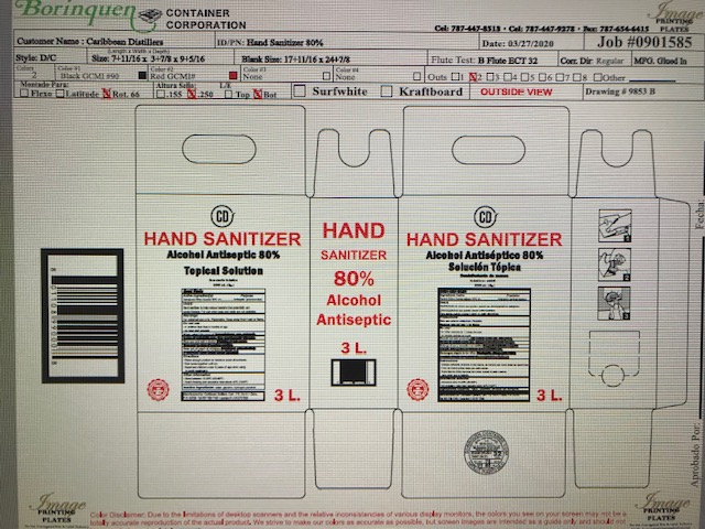 3000 mL BIB label