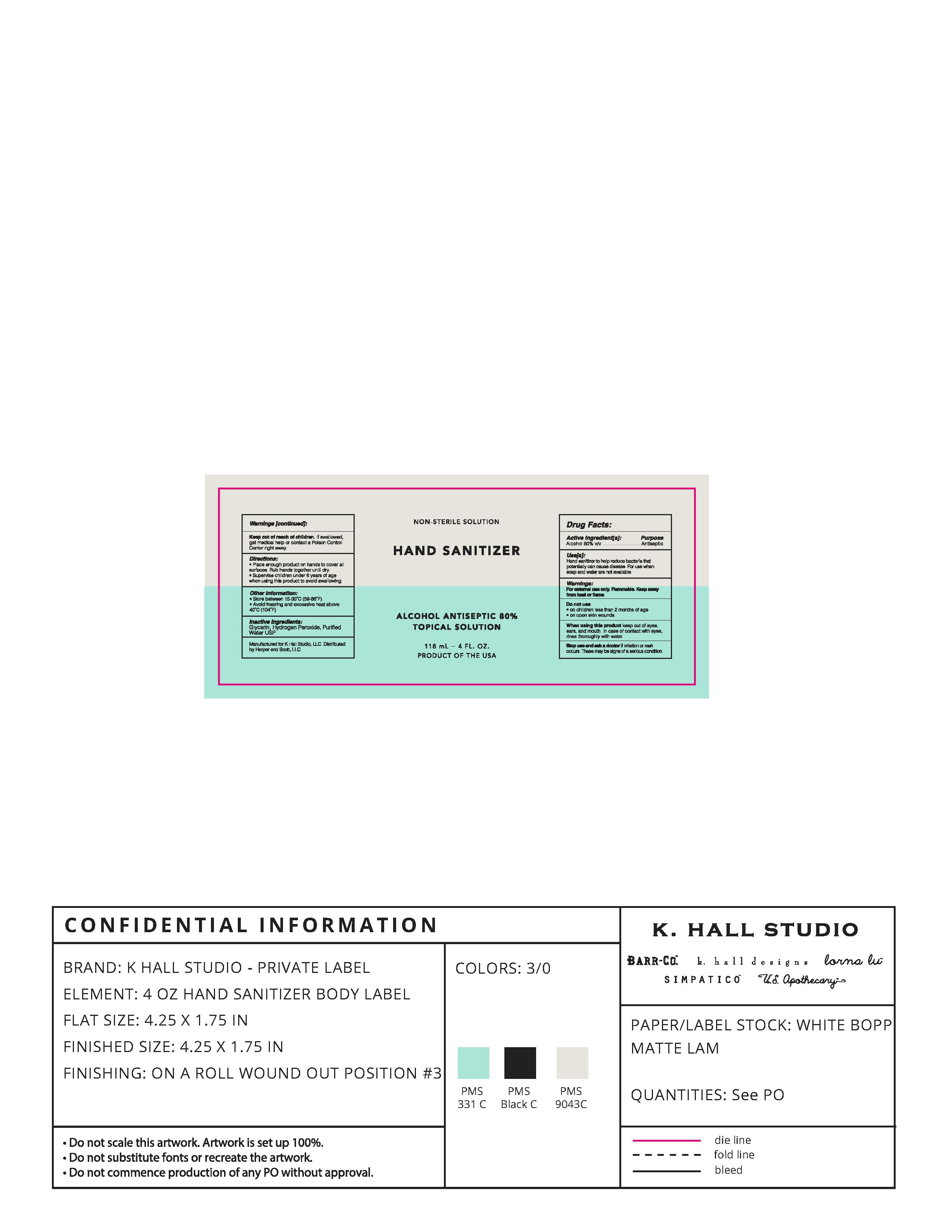 118 mL label