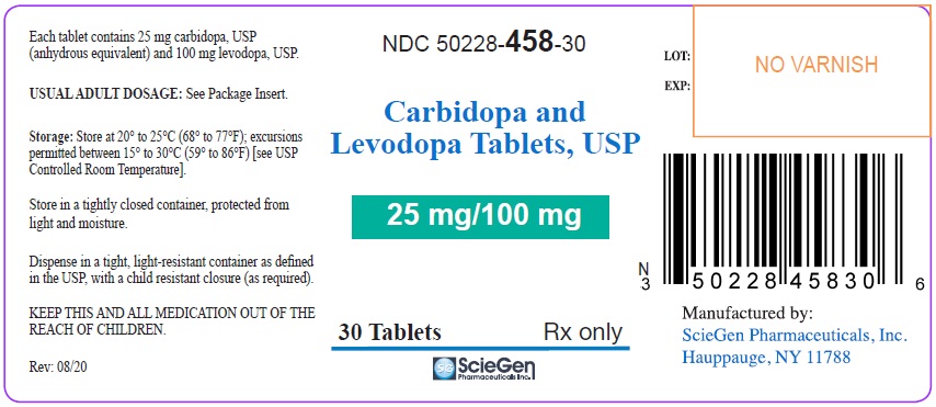 Carbidopa-Levodopa Extended Release Tablets-ANDA