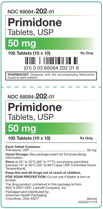 50 mg Primidone Tablets Carton