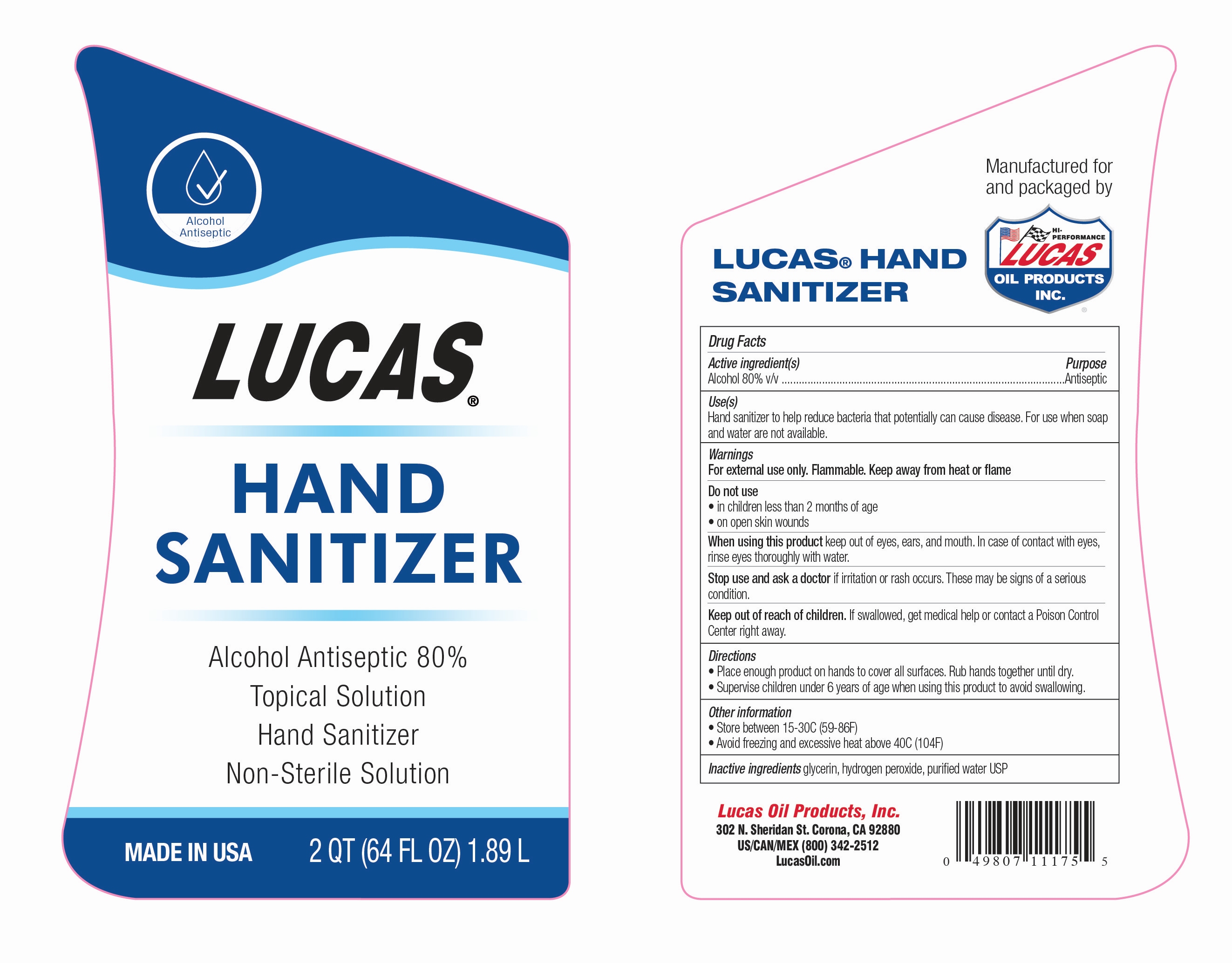 Luca Hand Sanitizer 1893 ml