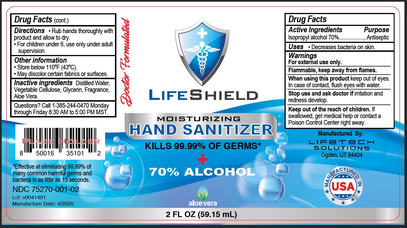 LifeShield 2oz Hand Sanitizer