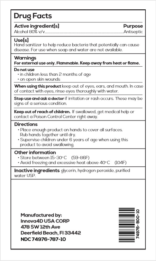 1000 ml Back Label