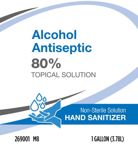 Alcohol Antiseptic 80% Topical Solution