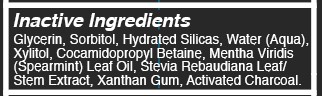 Inactive Ingredients 