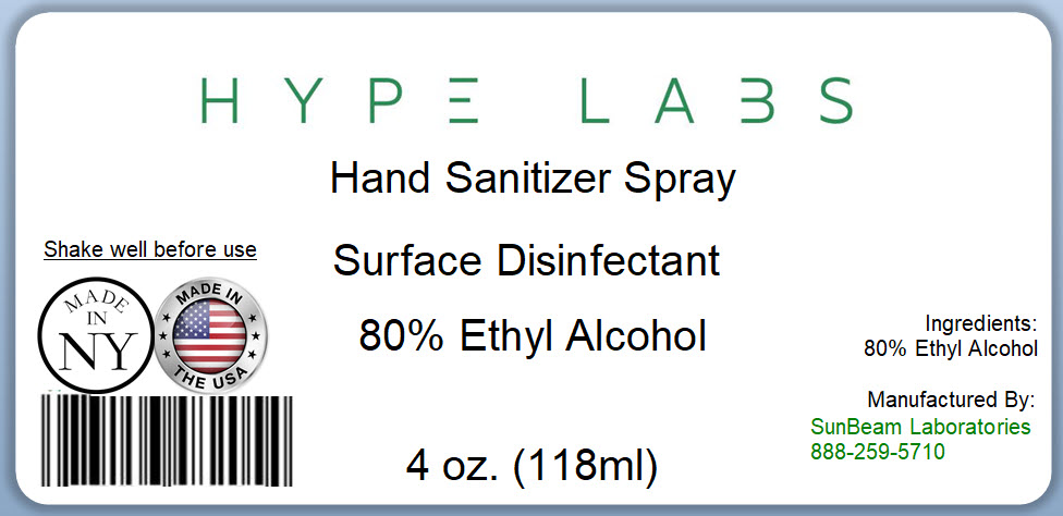 4oz - 118ml Label Hype-Labs