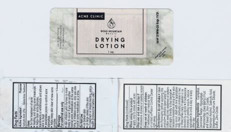 LABEL FOR DRYING LOTION