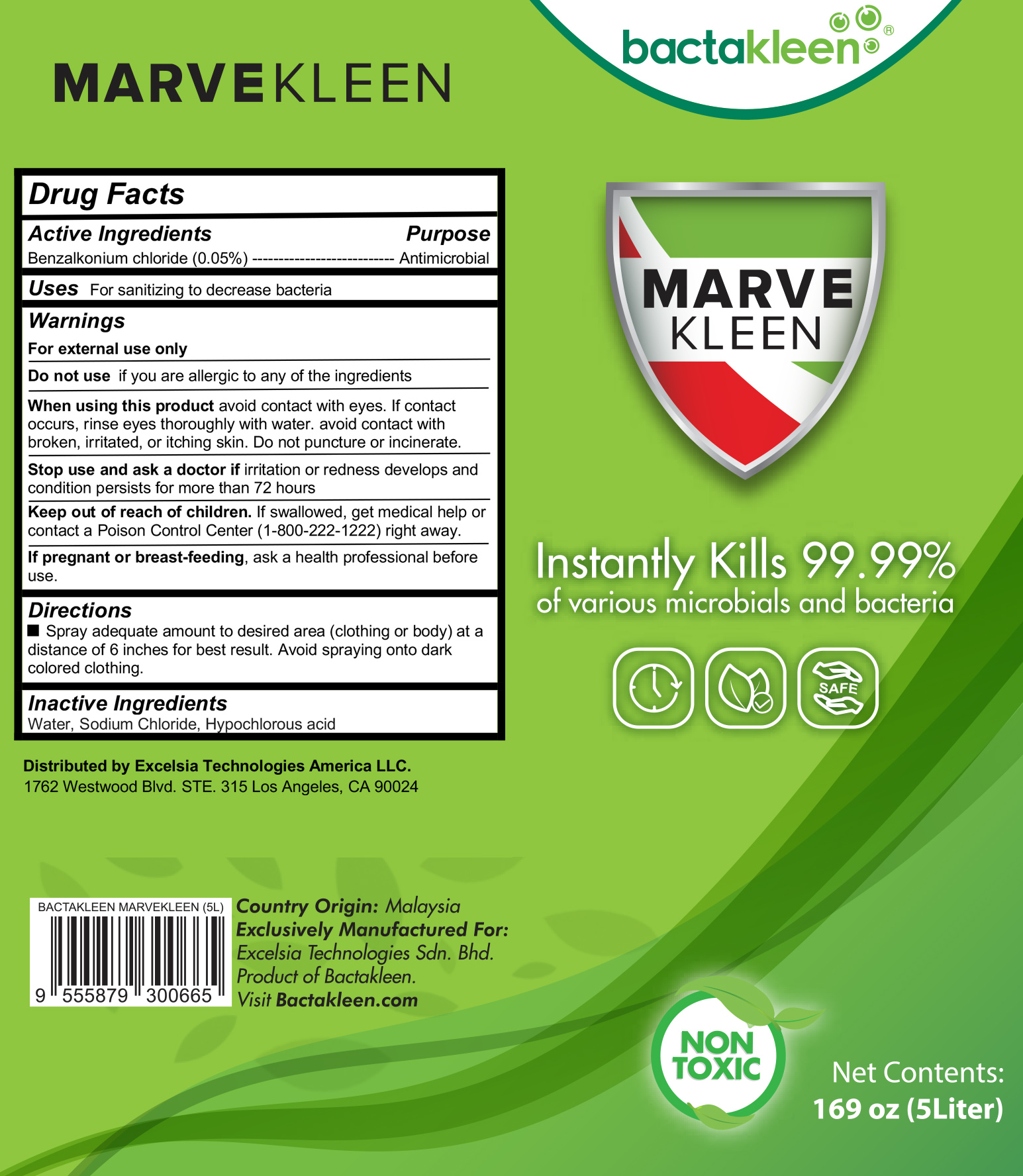 marvekleen label