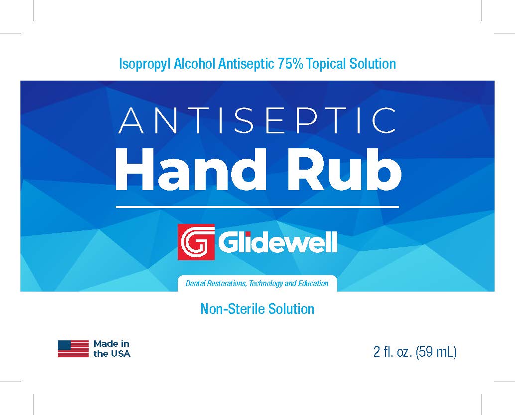 isopropyl alcohol antispetic hand rub non sterile solution 