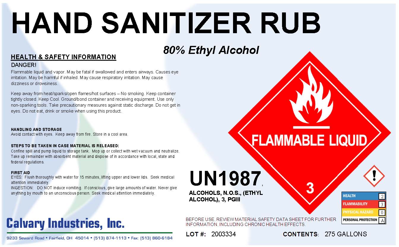 275 GL TANK TOTE LABEL