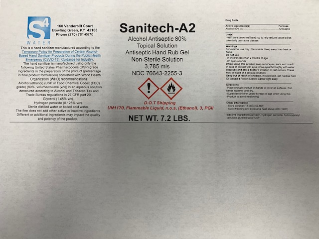 Sanitech-A2 Gallon Gel