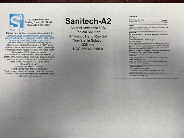 Sanitech-A2 8oz gel