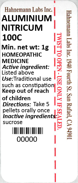 Aluminium nitricum 100C 1g