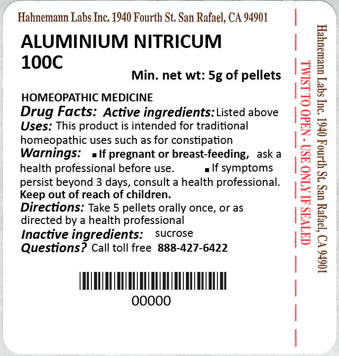 Aluminium nitricum 100C 5g