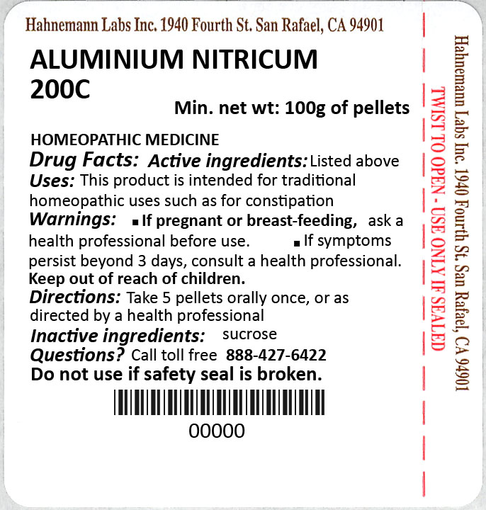 Aluminium nitricum 200C 100g