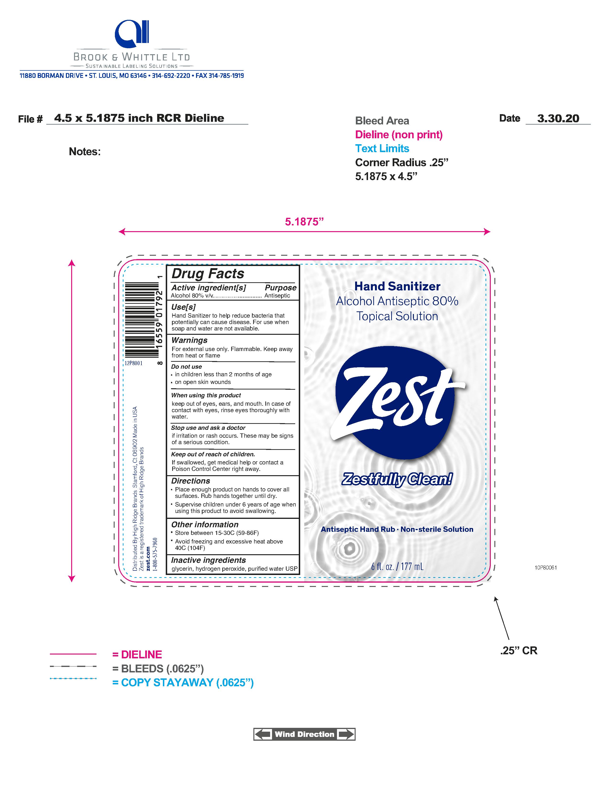 Zest 177 mL