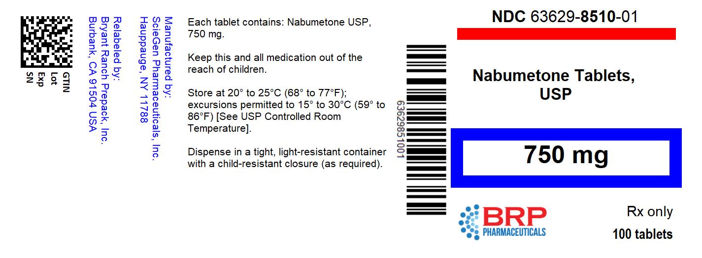 Nabumetone by Bryant Ranch Prepack NABUMETONE tablet