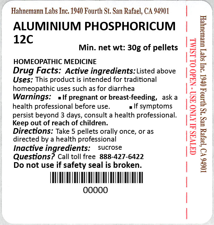 Aluminium phosphoricum 12C 30g