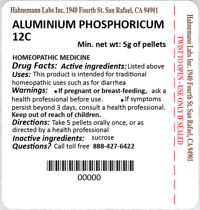 Aluminium phosphoricum 12C 5g