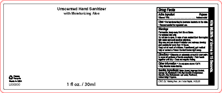 C10936 1 floz Hand Sanitizer Gel Unscented