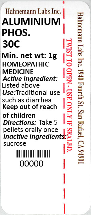 Aluminium phosphoricum 30C 1g