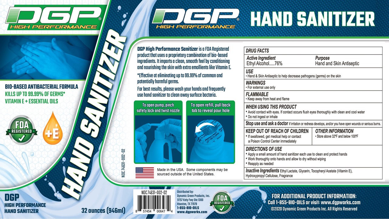 DGP hand sanitizer-refill