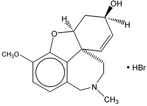 Galantamine Hydrobromide Structural Formula