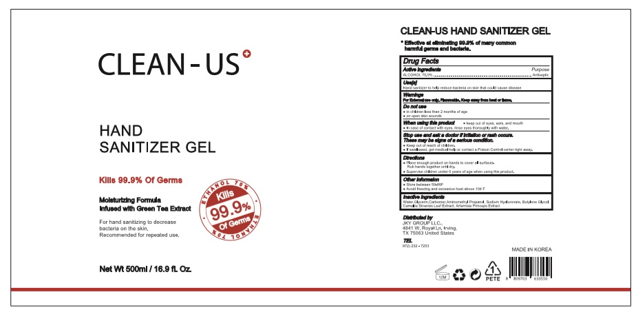 clean us hand sanitizer gel 500
