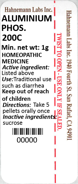 Aluminium phosphoricum 200C 1g