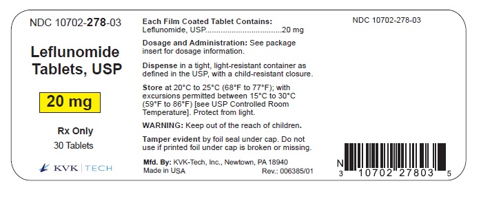 Container Label - 20 mg