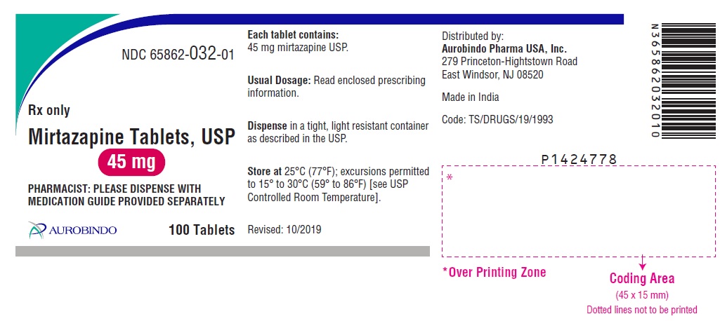 PACKAGE LABEL-PRINCIPAL DISPLAY PANEL - 45 mg (100 Tablet Bottle)